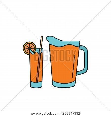 Punch Icon. Cartoon Punch Vector Icon For Web Design Isolated On White Background