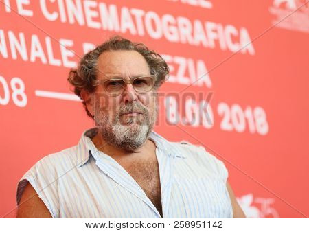 Julian Schnabel attends 'At Eternity's Gate' photocall during the 75th Venice Film Festival at Sala Casino on September 3, 2018 in Venice, Italy. 