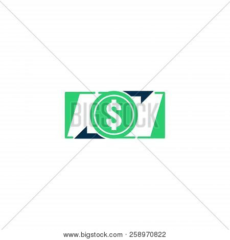 Money Transfer Icon. Chargeback Contour Sign. Quick Fund Cash Back Symbol. Currency Exchange Refinan