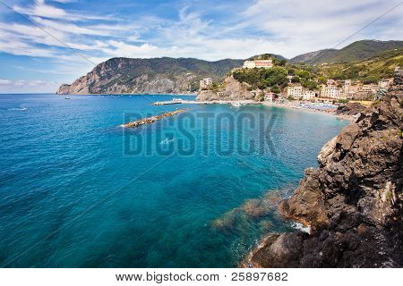 Panoramic View Of Mediterranean Sea