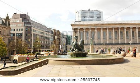 Centro città di Birmingham