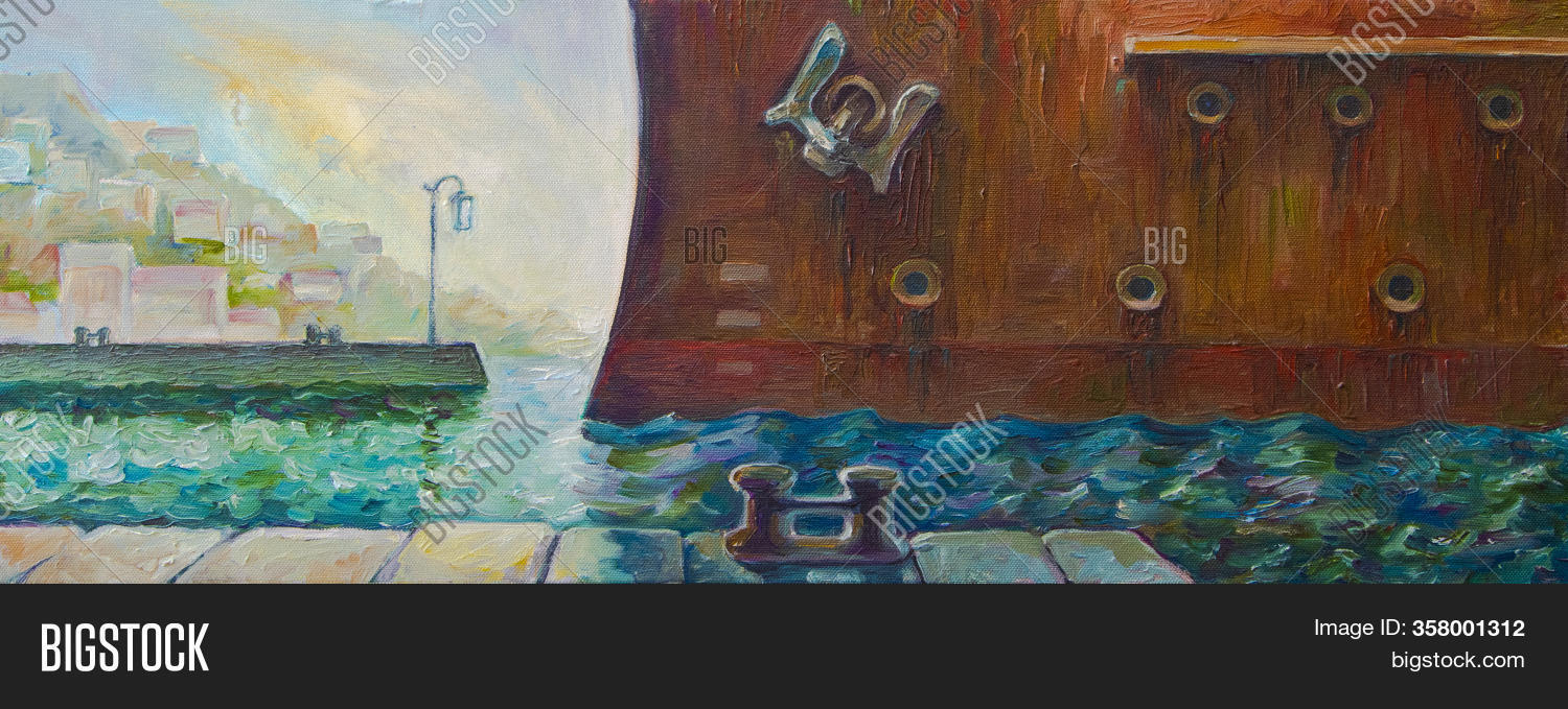 Oil Painting Old Rusty Image & Photo (Free Trial) Bigstock