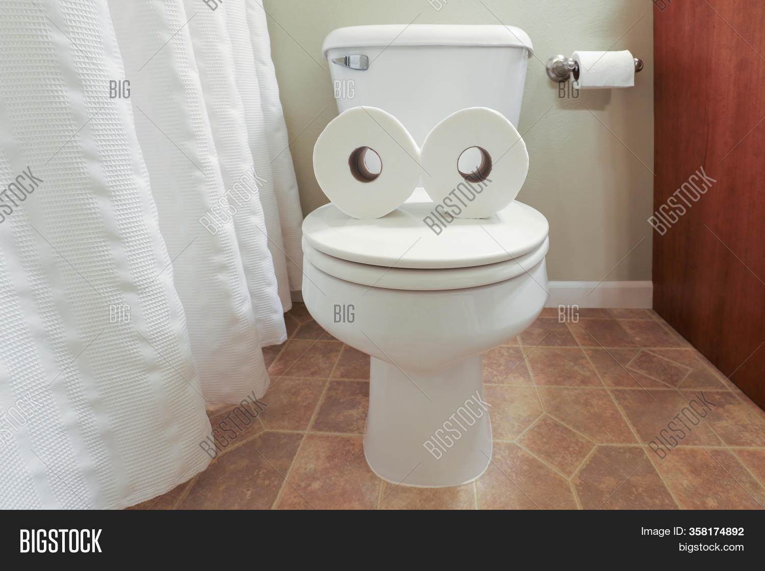 Toilet Paper Face Image & Photo (Free Trial) Bigstock