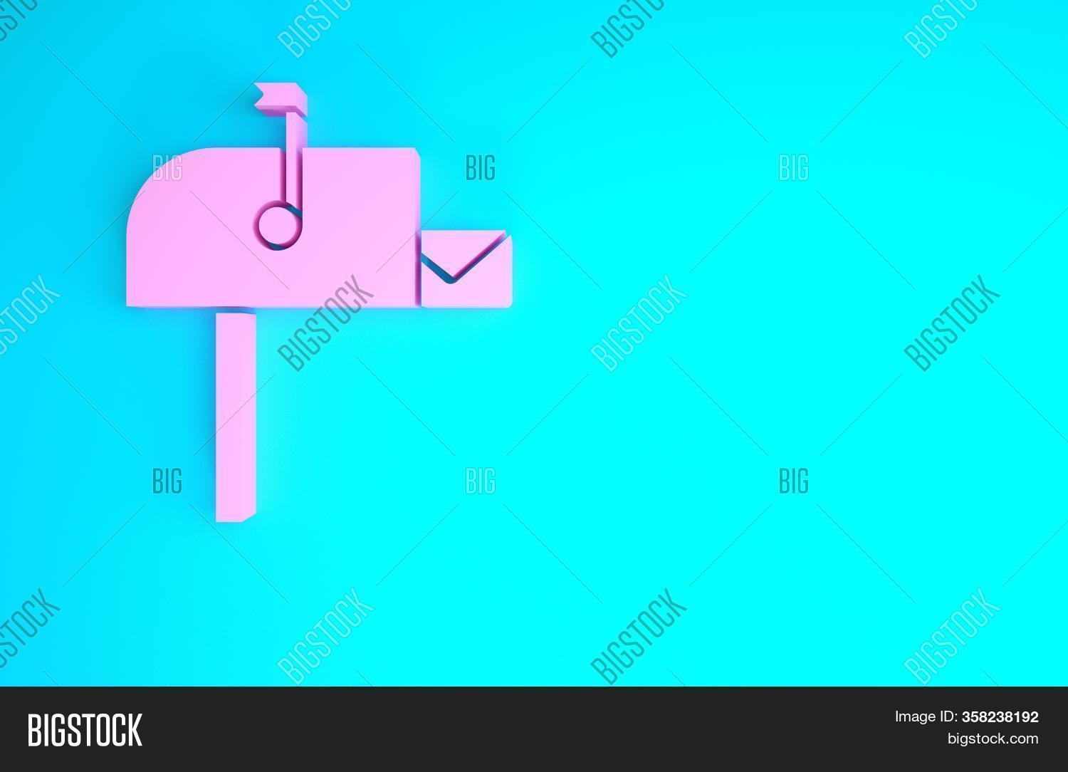 Pink Open Mail Box Image & Photo (Free Trial) | Bigstock