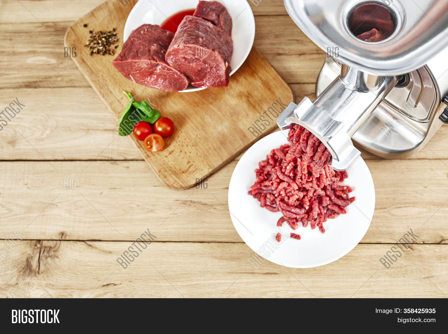Fresh Forcemeat Image Photo Free Trial Bigstock