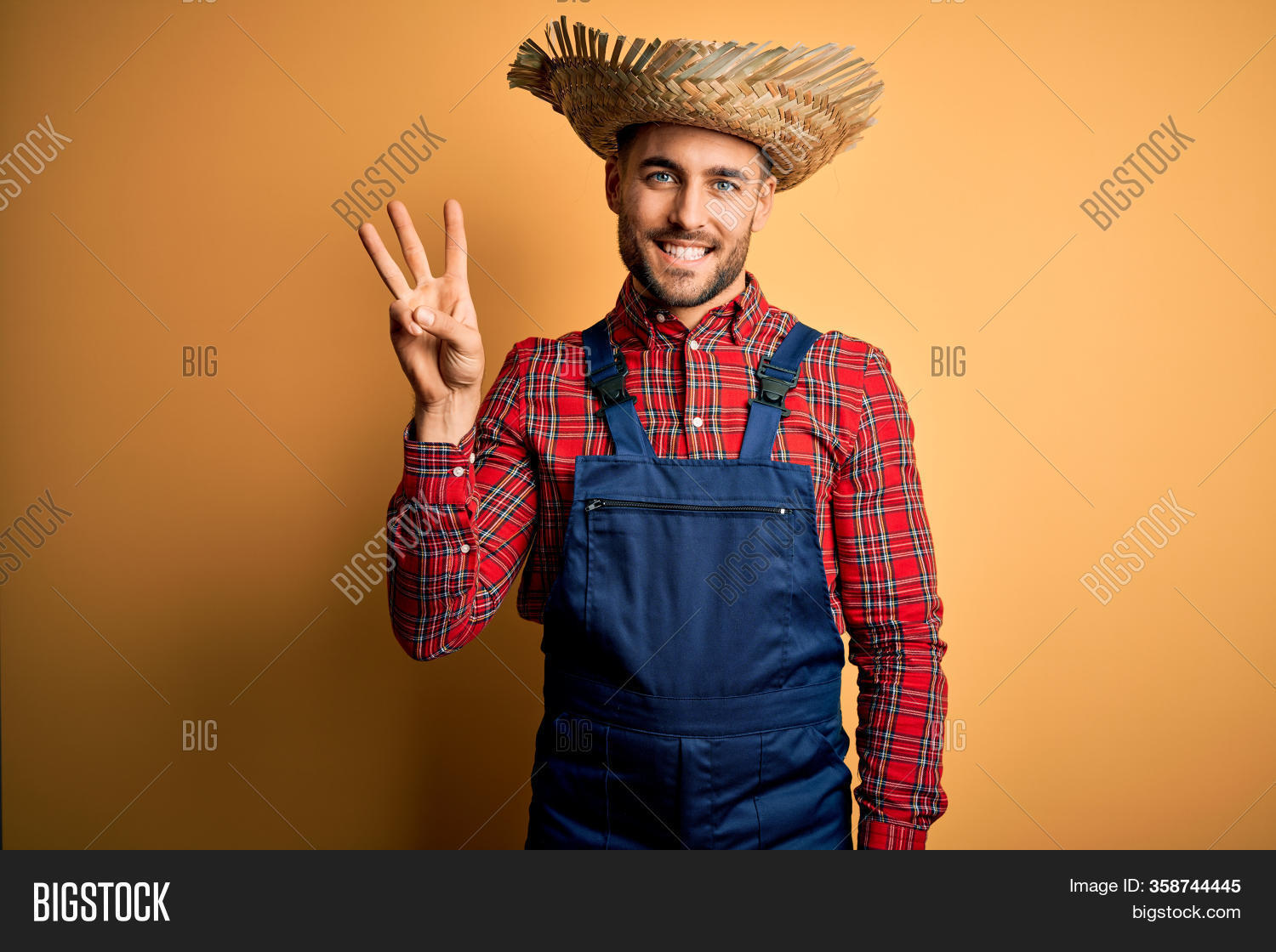 White Rural Guy Young Rural Farmer Man Image & Photo (Free Trial) | Bigstock