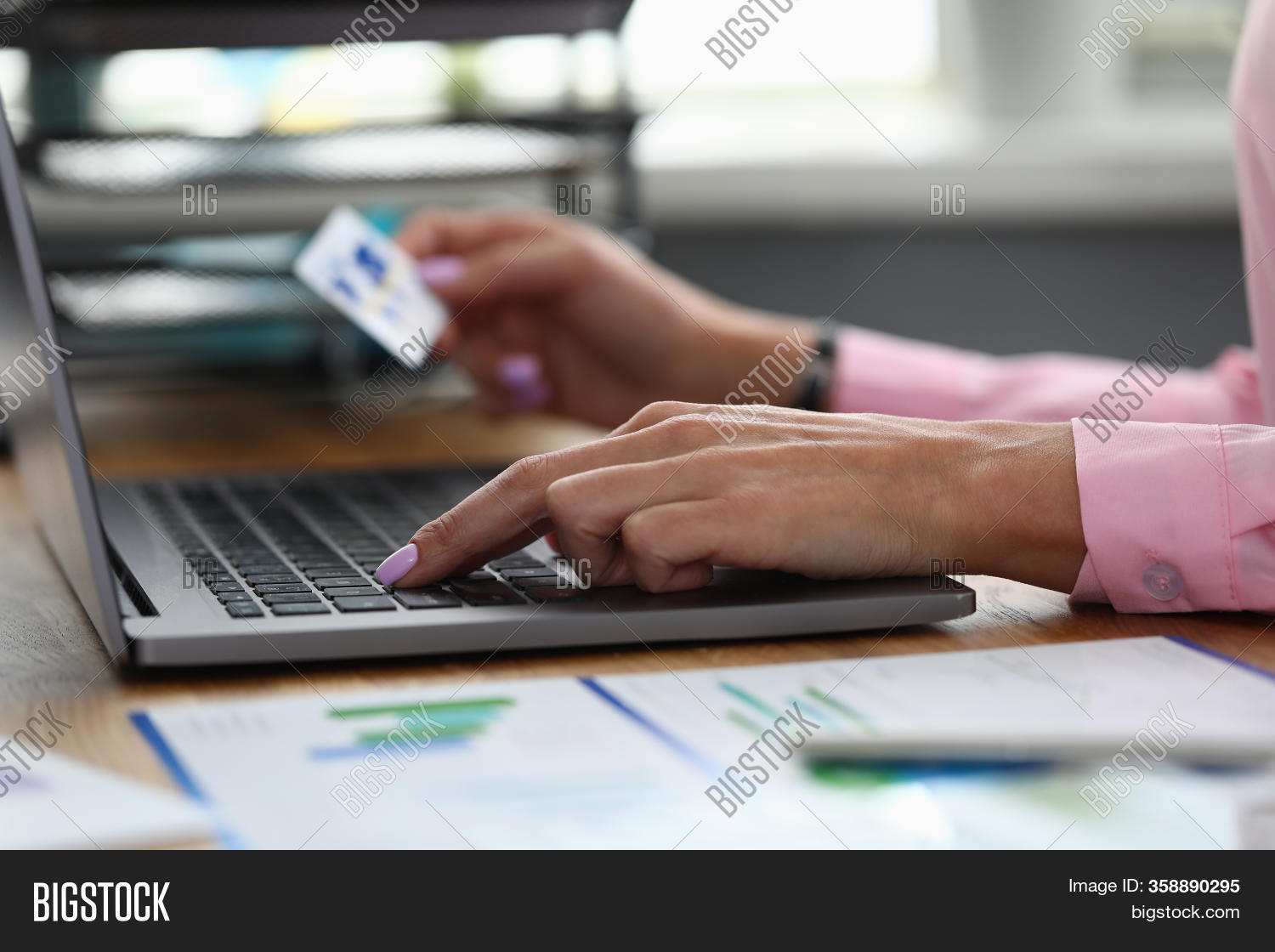 Hands Hold Credit Card Image & Photo (Free Trial) Bigstock