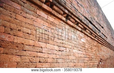 Ruins Of Nalanda University At Nalanda, Bihar In India