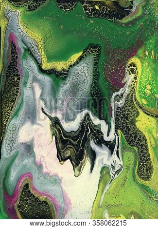 Liquid Colors Ripple Abstract Background