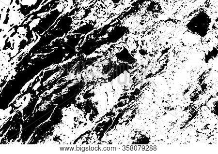 Dark Wooden Texture Vector On Transparent Background. Old Tree Bark Ornament. Cracked Wooden Bark Te