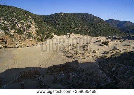 View Of The Cala Domestica In Buggerru