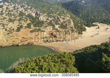 View Of The Cala Domestica In Buggerru