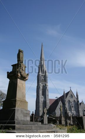 Cathedral And Graveyard
