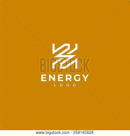Modern And Bold Logo Design Of Lighting Bolt And Letter Z - Eps10 - Vector.