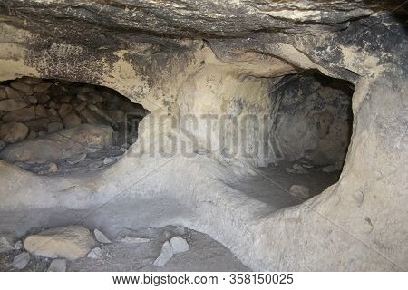 View Of The Domus De Janas Sa Domu De Su Orcu