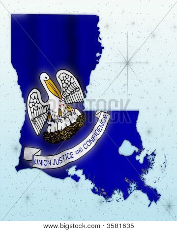 Louisiana Karte