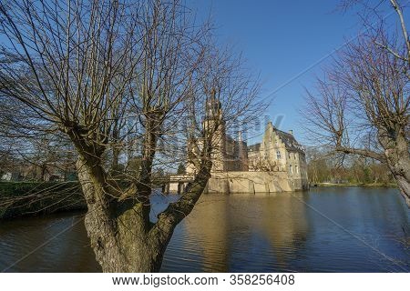the Castle of gemen in the german muensterland