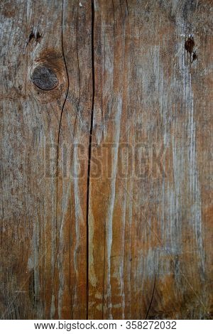 Vertical Old Wood Brown And Grey Background From Vintage Bench