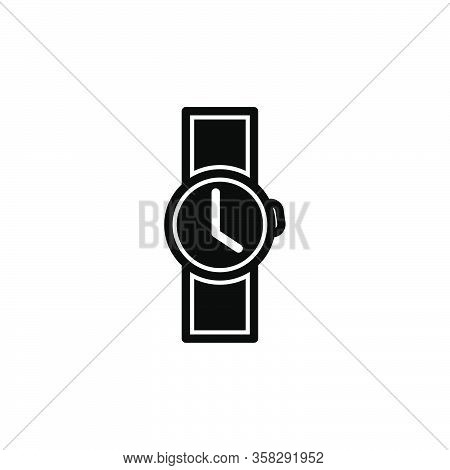 Wristwatch Icon Graphic Design Template Vector Isolated