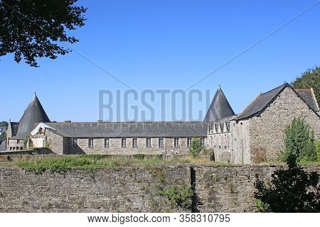 Exterior Of The Castle Of Rohan Dukes, Pontivy, France