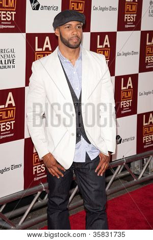Los Angeles, ca 20. Juni: Omari Hardwick kommt bei der Los Angeles Film Festival Premiere von ' Nordwesten