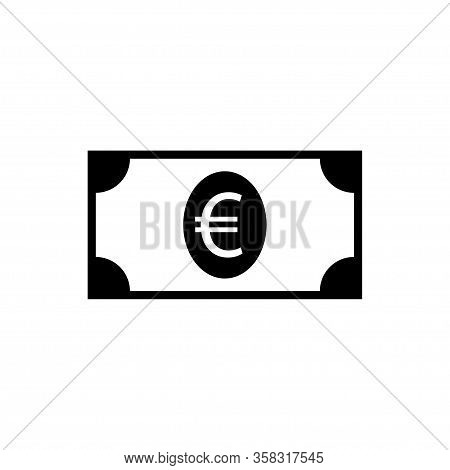 Euro Money Icon Vector Template Design Trendy