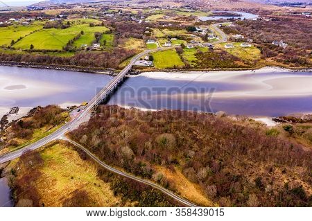 The Bridge To Lettermacaward In County Donegal - Ireland.