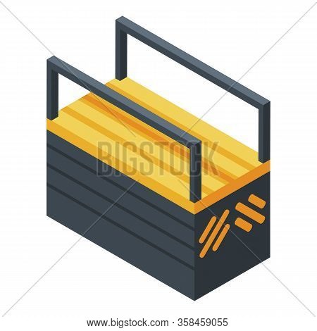 Tool Box Icon. Isometric Of Tool Box Vector Icon For Web Design Isolated On White Background