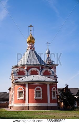 Russia Bataysk 03.28.2020 The Church Of The Ascension Exterior Of The Building In The Spring