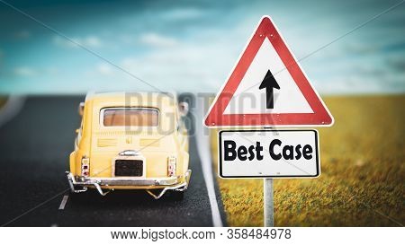 Street Sign The Way To Best Versus Worst Case