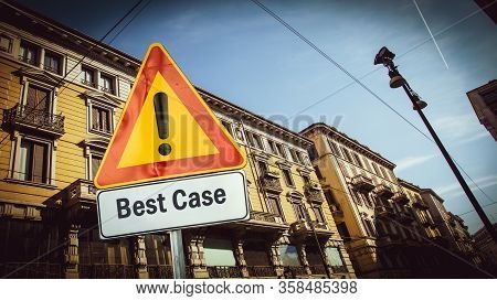 Street Sign The Way To Best Versus Worst Case