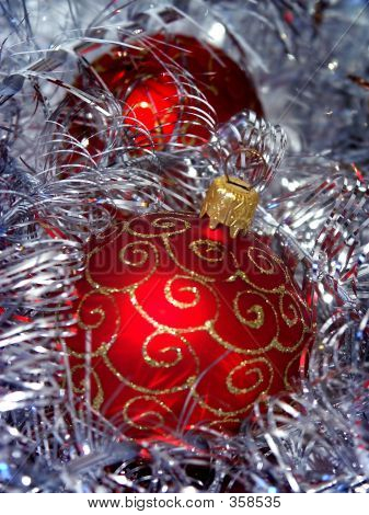 Palla di Natale rosso