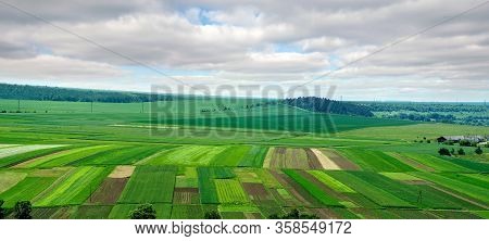 Ukraine, Podgora Village, Ternopil Region, Terebovlya District. Pidhiryan Monastery. View From The M