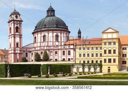 Jaromerice Nad Rokytnou Baroque And Renaissance Castle From 18th Century, South Moravia,  Czech Repu