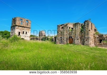 Ukraine, Podgora Village, Ternopil Region, Terebovlya District. Pidhiryan Monastery, Ruins Of Monast