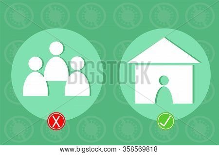 Self Isolated Simple Circle Shape Vector Icon Illustration On Green Background