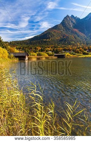 Hallstatter see in Upper Austria, Austria