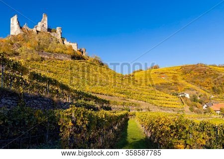 Ruins of Senftenberg, Krems-Land District, Lower Austria, Austria
