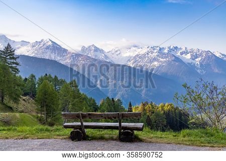 Morning landscape in High Tauern, East Tyrol, Austria
