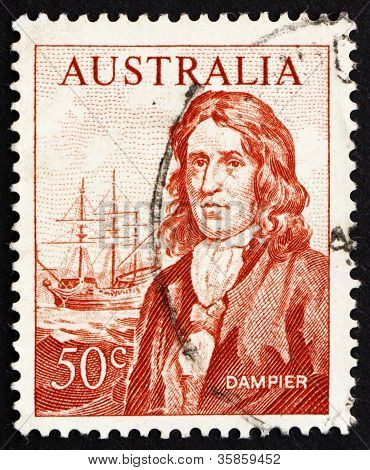 Znaczek Australia 1971 William Dampier