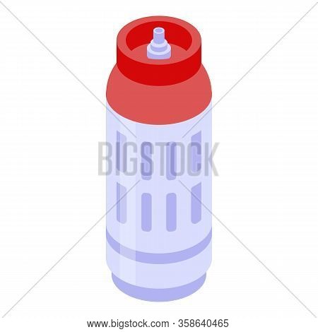 Lpg Gas Cylinders Icon. Isometric Of Lpg Gas Cylinders Vector Icon For Web Design Isolated On White 