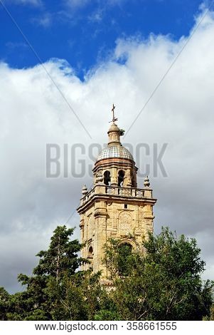 Santa Maria Church (iglesia De Santa Maria La Mayor) Bell Tower, Medina Sidonia, Cadiz Province; And