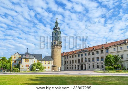 Città castello di Weimar In Germania