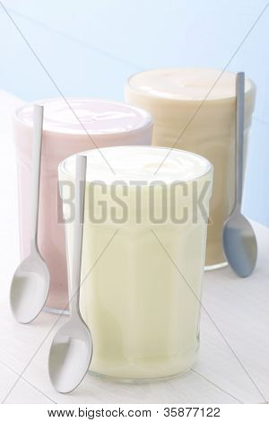 delizioso yogurt fresco