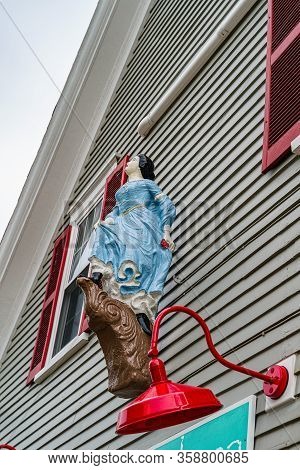 Provincetown Massachusetts August 21, 2019 At The End Of Cape Cod Provincetown Has A Large Gay Popul