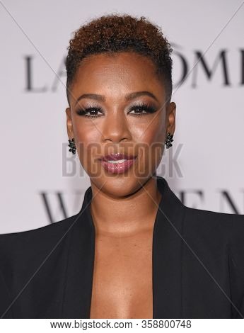 LOS ANGELES - FEB 06:  Samira Wiley Samira Wiley arrives for âThe Way Backâ World Premiere on February 06, 2020 in West Hollywood, CA