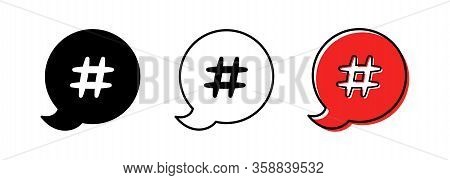 Hashtag Icon