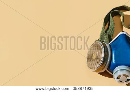 Respirator To Protect The Human Respiratory System From Harmful Impurities The Concept Of Protection