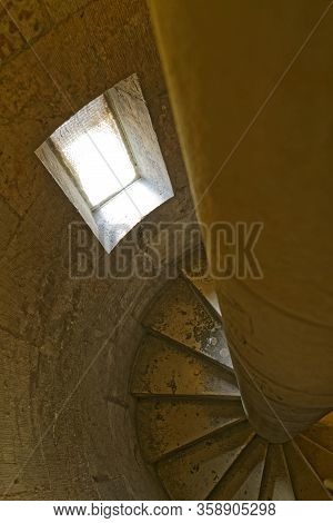 Jerusalem, Israel - May 18, 2016: Detail Of The Lutheran Church Of The Redeemer In The Old City Muri