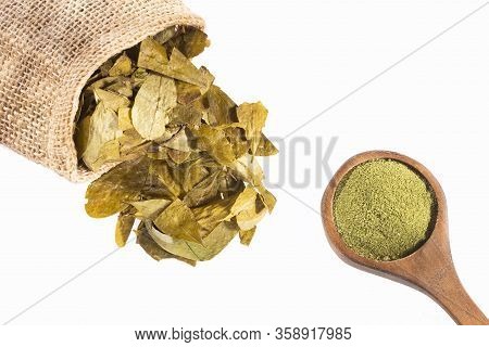 Coca Leaves And Flour - Erythroxylum Coca